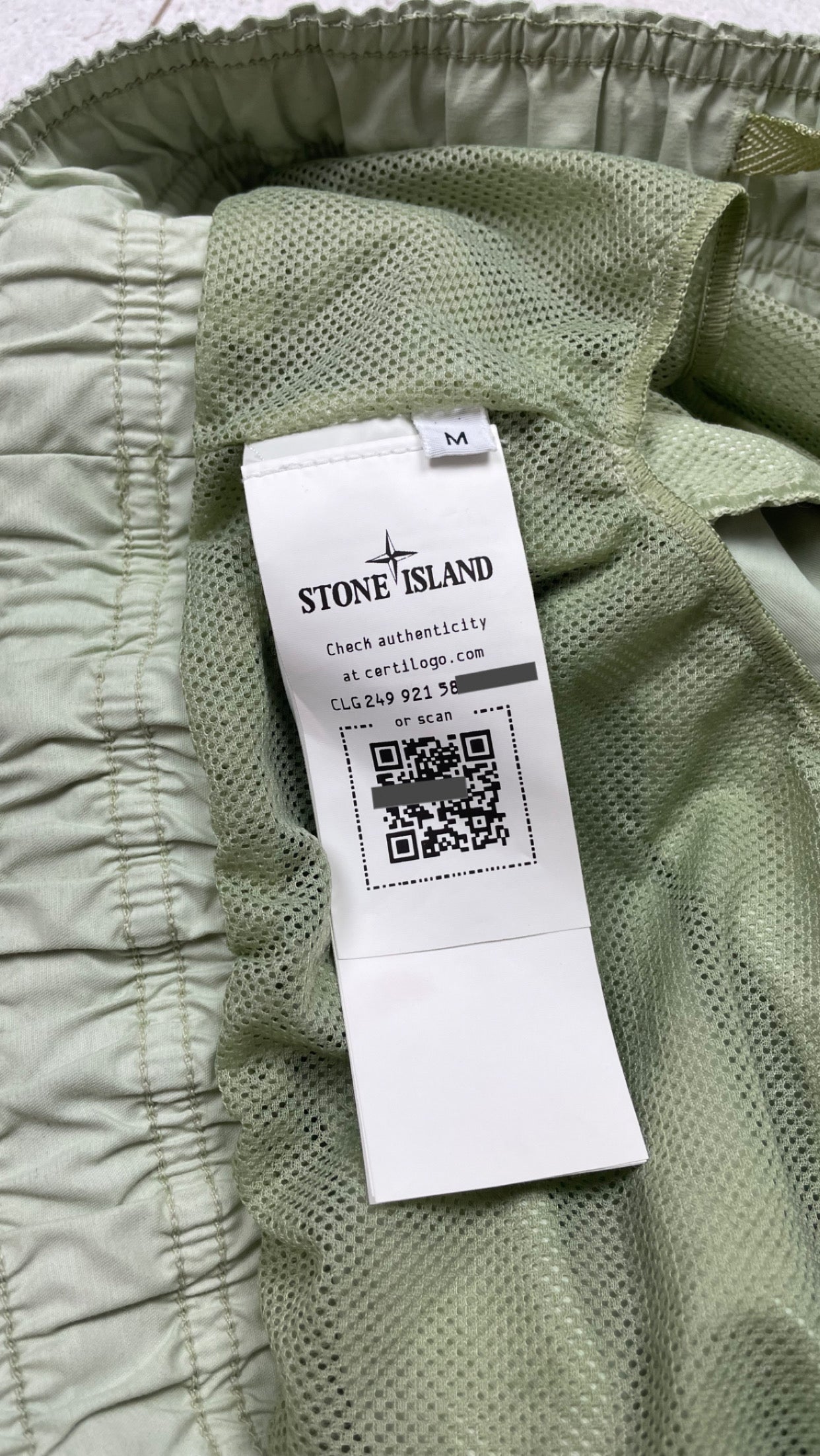 Stone Island Swim Shorts ~ Size Medium