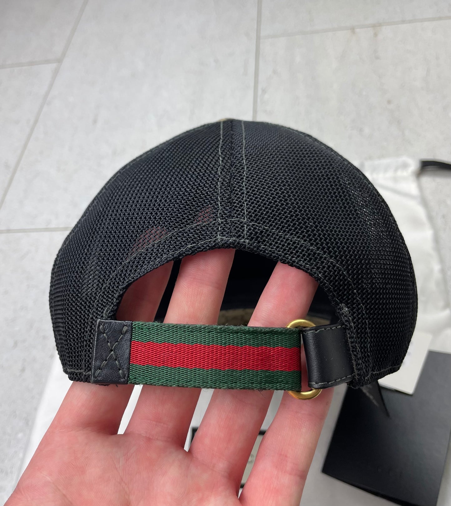 Gucci ‘Kingsnake’ GG Supreme Cap ~ Size Small ~ RARE