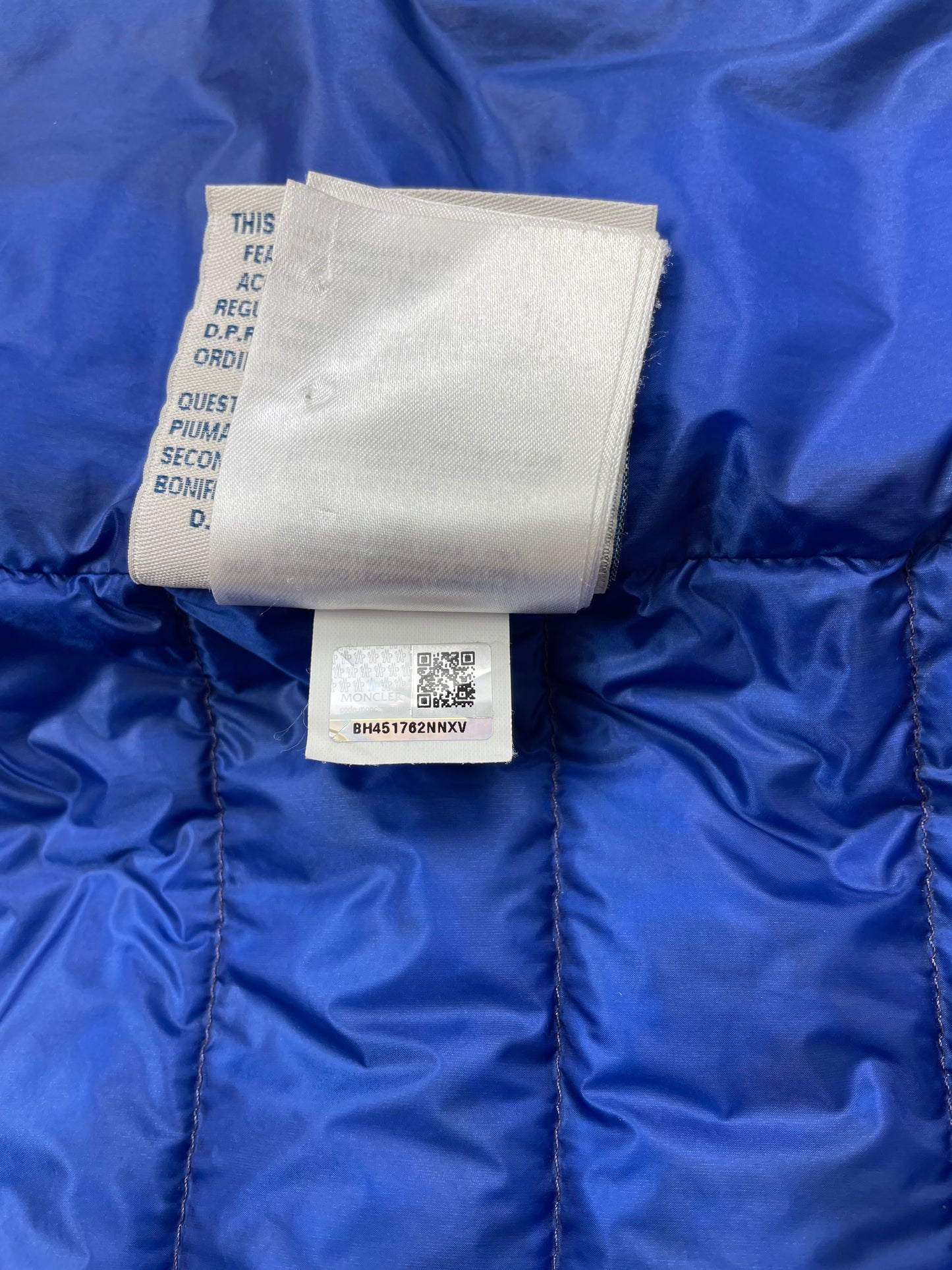 Moncler ‘Athenes’ Down Jacket | Navy | Size 2 (medium)