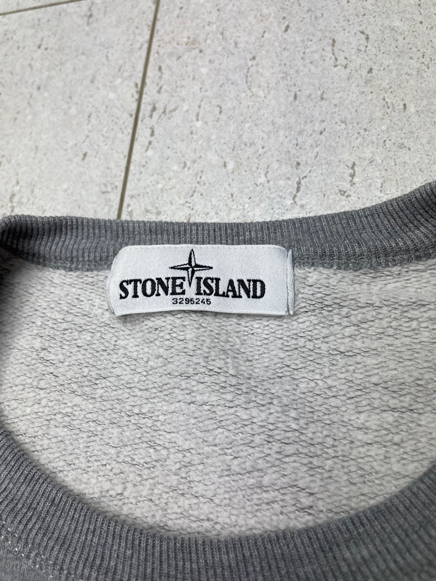 Stone Island Grey Sweatshirt ~ Size Medium