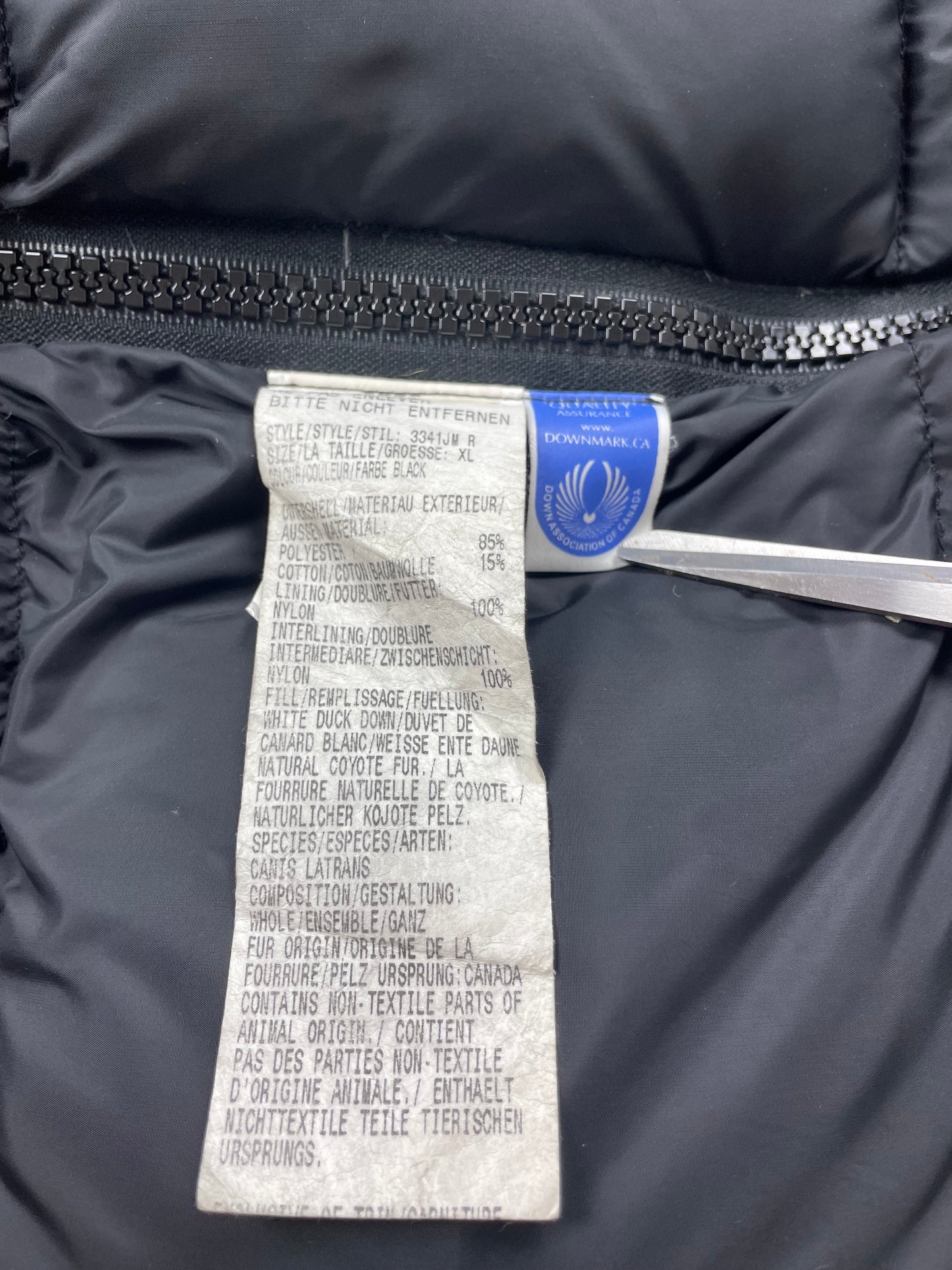 Canada Goose Mens 3341jm Parka | Size XL