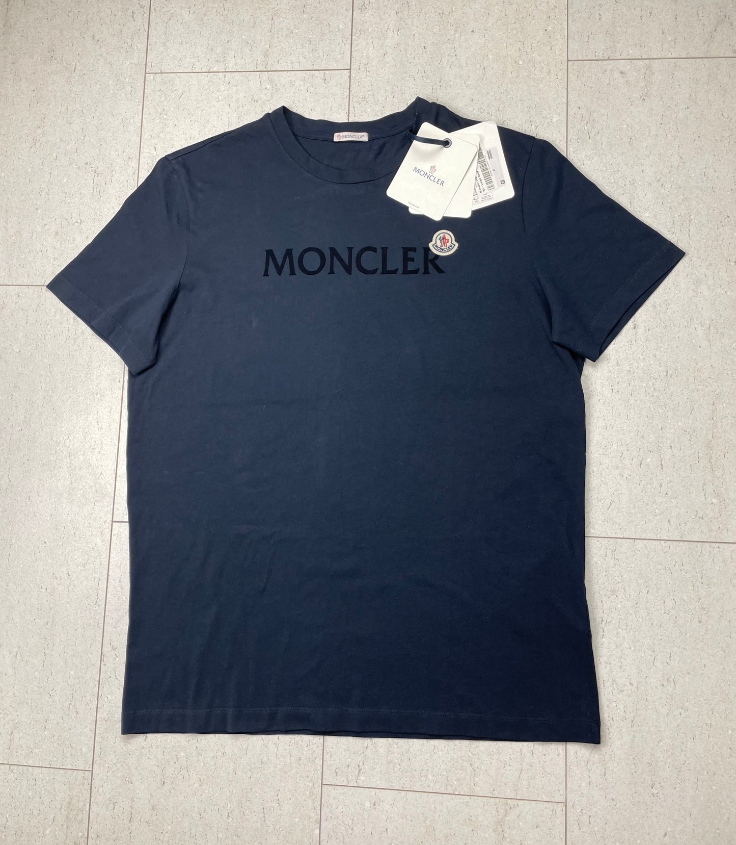 Moncler Chest Text T-Shirt ~ Size XXL ~ BNWT