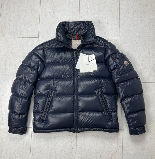 Moncler ‘MAYA’ Down Jacket | Navy | Size 2