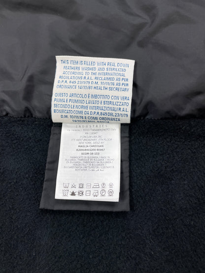 Moncler Magila Fleeced Lined Down Padded Cardigan | Size M