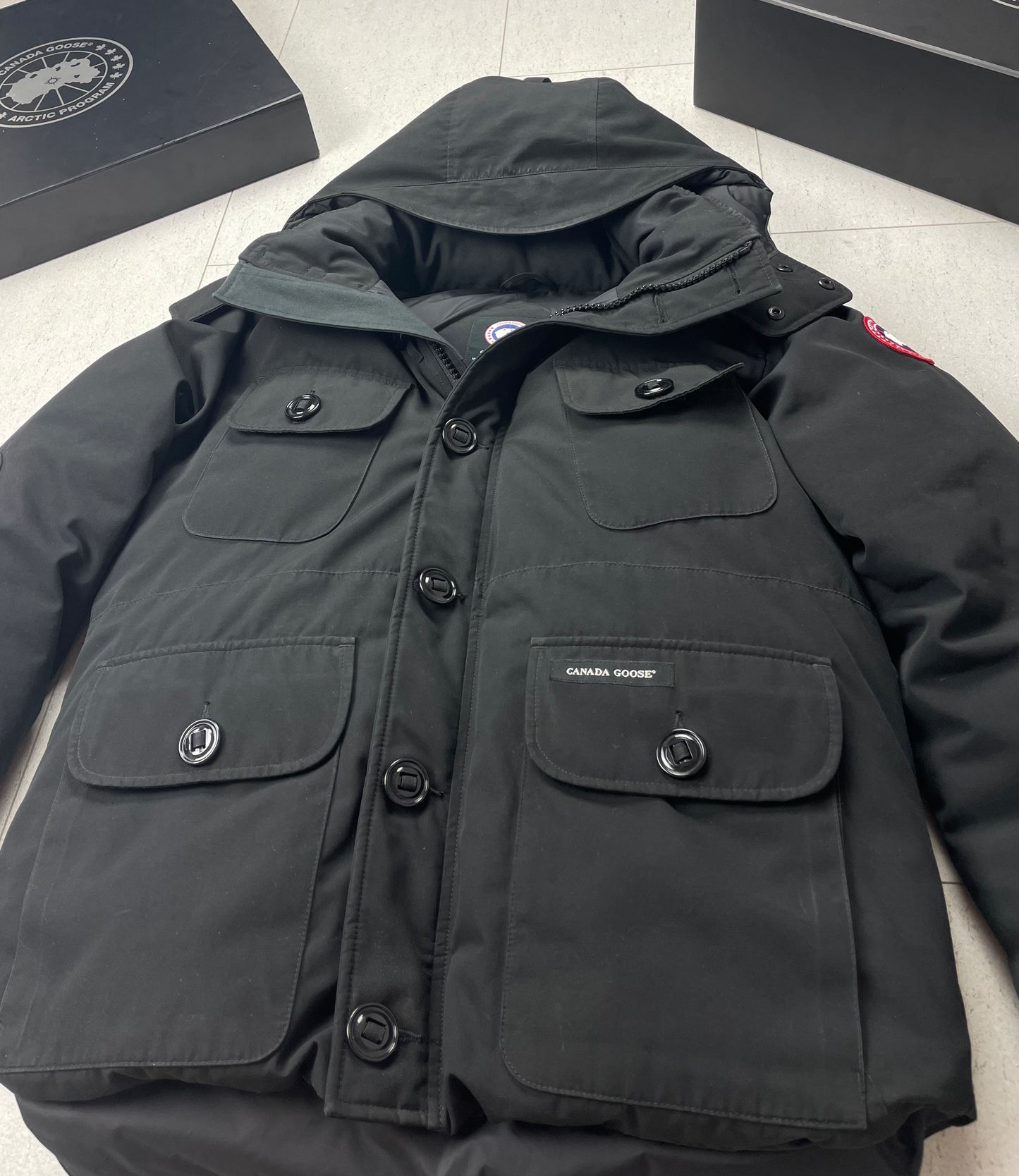 Canada Goose Mens Selkirk Parka | Size Large