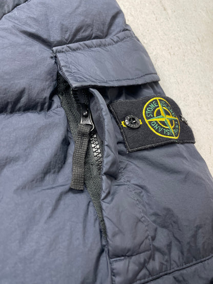 Stone Island Men’s Garment Dyed Crinkle Reps R-NY Down Jacket ~ Size Small