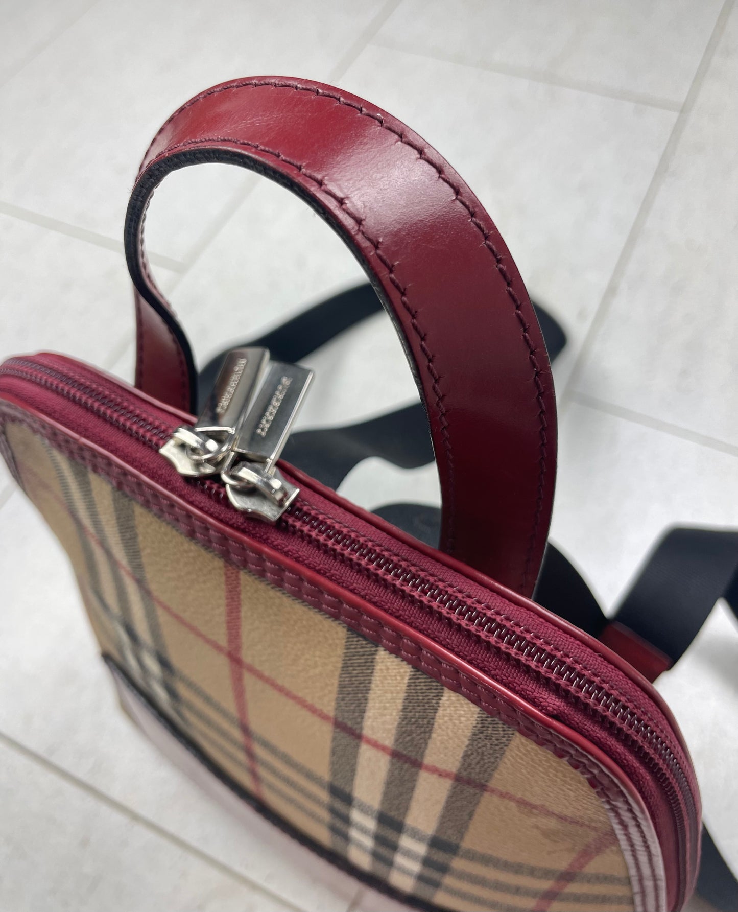 Women’s Vintage Burberry Backpack