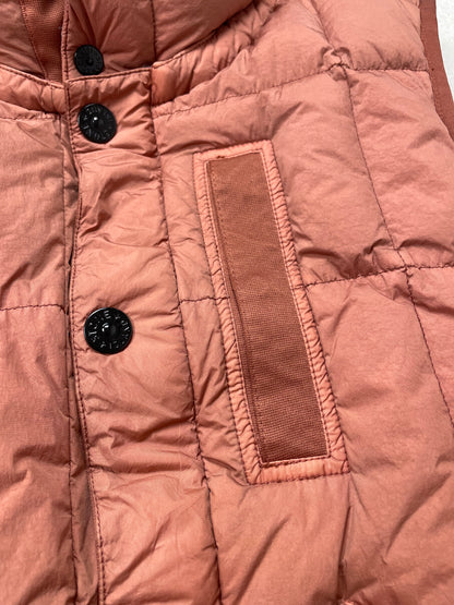 Stone Island Garment Dyed Crinkle Reps NY Down Gilet ~ Size M