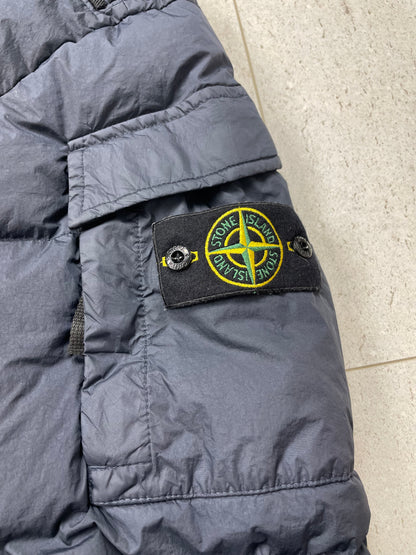Stone Island Men’s Garment Dyed Crinkle Reps R-NY Down Jacket ~ Size Small