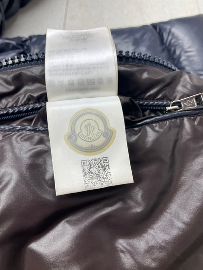 Moncler ‘MAYA’ Down Jacket | Navy | Size 2