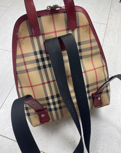 Women’s Vintage Burberry Backpack