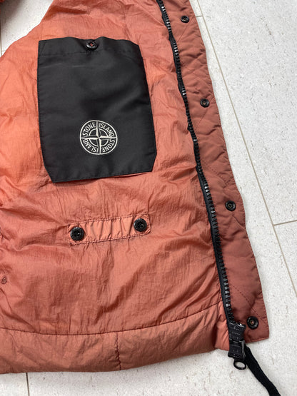 Stone Island Garment Dyed Crinkle Reps NY Down Gilet ~ Size M