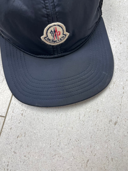 Moncler Nylon Padded Baseball Cap ~ Navy