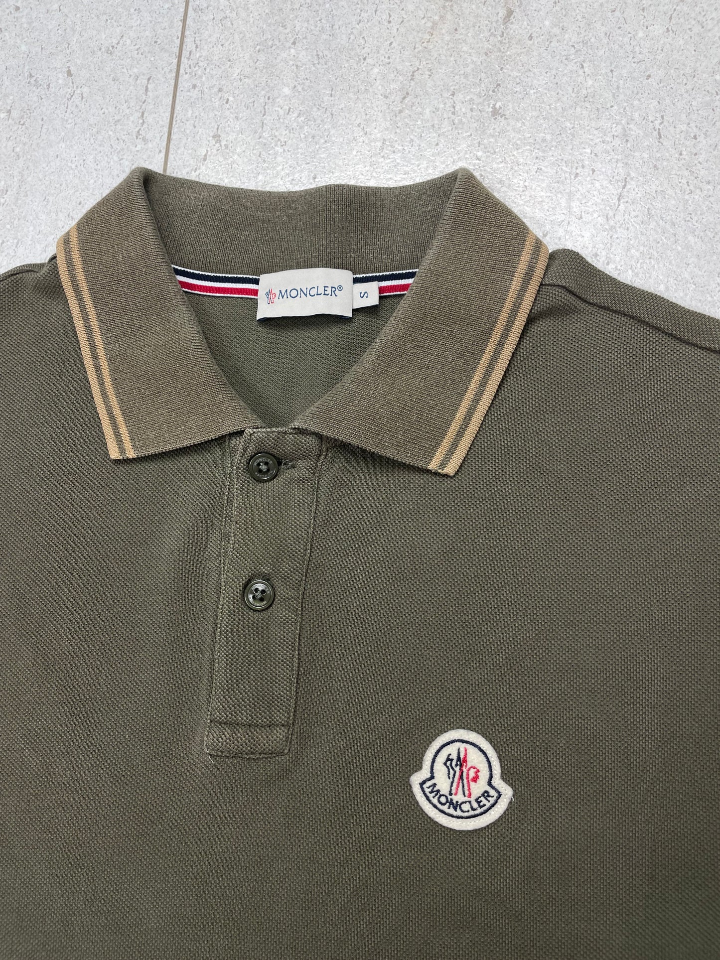 Moncler Mens Polo Shirt ~ Size Small