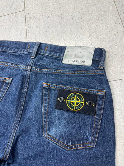 Stone Island Men’s Navy Denim Jeans W30 L32