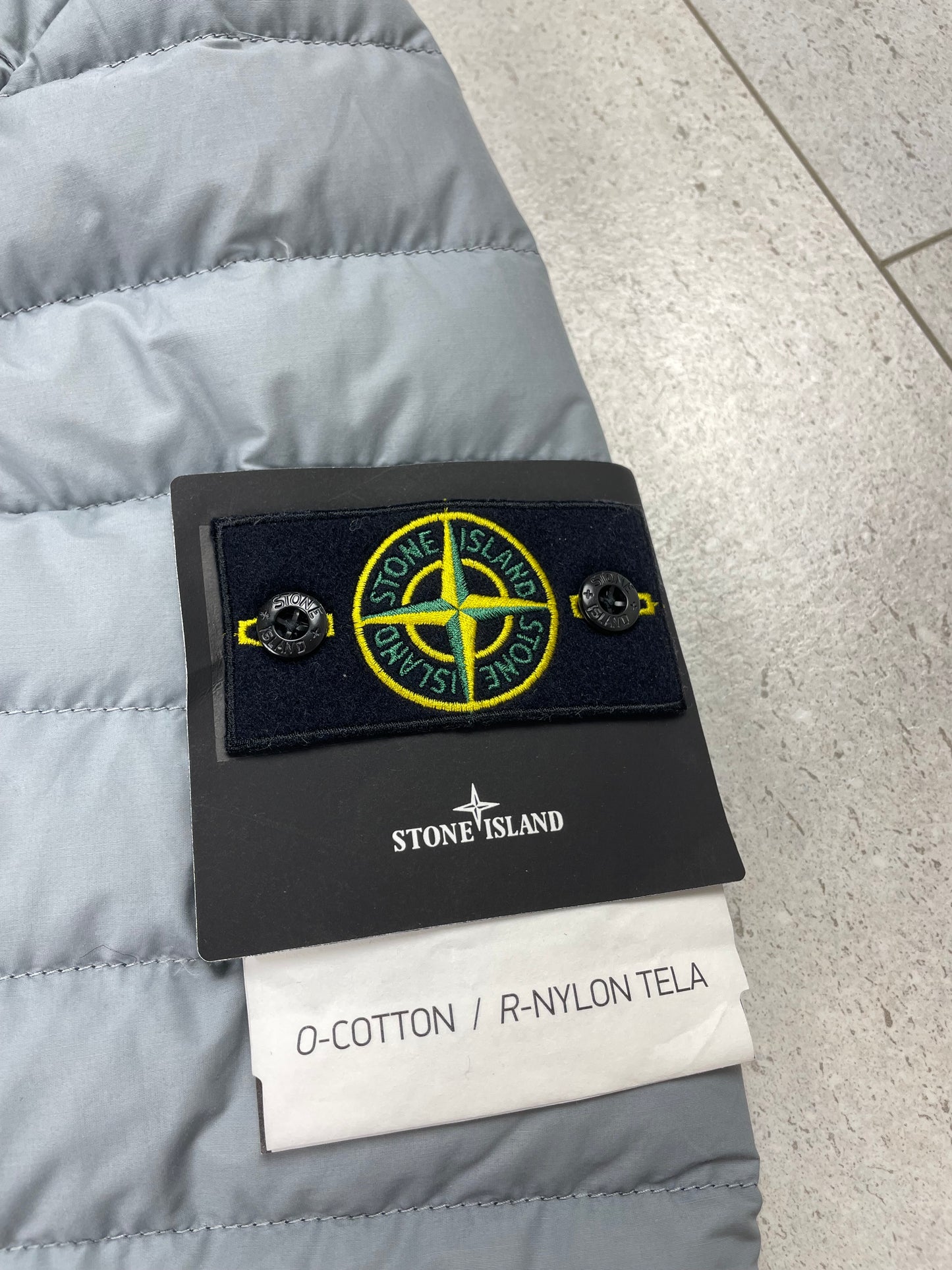 Stone Island O-Cotton/R-Nylon Tela Down Jacket | Size XL | BNWT